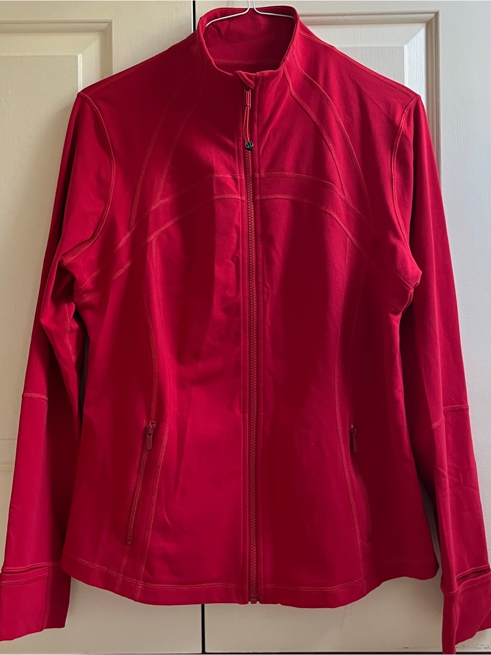 LN!🍒LULULEMON sz 18 DEFINE Jacket DARK RED Full-Length *LUON ~ VVHTF Size!